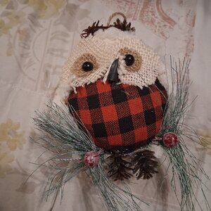 VINTAGE CHRISTMAS OWL